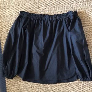 Jcrew 100% cotton off the shoulder top